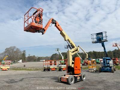2008 JLG E300AJP 30' Electric Articulating Boom Lift Man Aerial Platform bidadoo