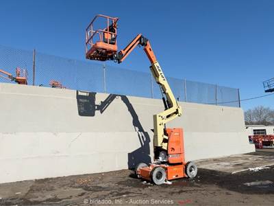 2013 JLG E300AJP 30' Electric Articulating Boom Lift Man Aerial Platform bidadoo