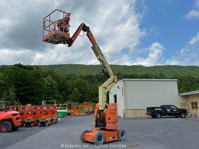 2014 JLG E300AJP 30' Electric Articulating Boom Lift Man Aerial Platform bidadoo