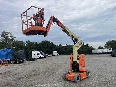 2014 JLG E300AJP 30' Electric Articulating Boom Lift Man Aerial Platform bidadoo