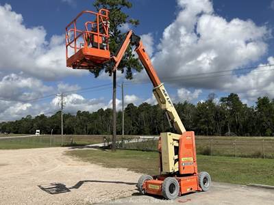 2017 JLG E300AJP 30' Electric Articulating Boom Lift Man Aerial Platform bidadoo