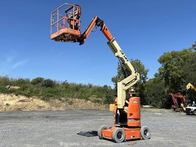 2014 JLG E300AJP 30' Electric Articulating Boom Lift Man Aerial Hyd Jib bidadoo