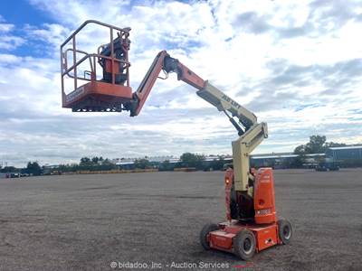 2014 JLG E300AJP 30' Electric Articulating Boom Lift Man Aerial Platform bidadoo