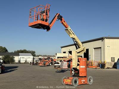 2016 JLG E300AJP 30' Electric Articulating Boom Lift Man Aerial Platform bidadoo