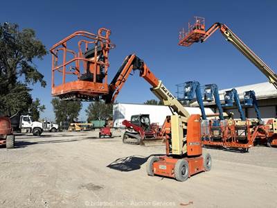 2015 JLG E300AJP 30' Electric Articulating Boom Lift Man Aerial Platform bidadoo