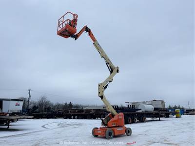 2014 JLG E400AJPN 40' Electric Articulating Boom Lift Aerial Platform bidadoo