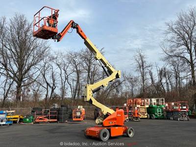 2015 JLG E400AJPN 40' Electric Articulating Boom Lift Manlift Aerial bidadoo