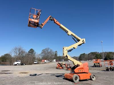 2013 JLG E400AJPN 40' Electric Articulating Boom Lift Aerial Platform bidadoo
