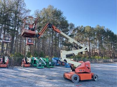 2013 JLG E400AJPN 40' Electric Articulating Boom Lift Platform Aerial bidadoo