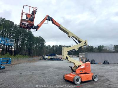 2013 JLG E400AJPN 40' Electric Articulating Boom Lift Man Aerial Manlift bidadoo