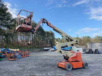 2012 JLG E400AJPN 40' Electric Articulating Boom Lift Platform Aerial bidadoo