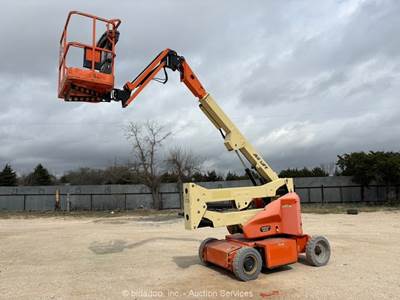 2014 JLG E400AJPN 40' Electric Articulating Boom Lift Man Aerial Hyd Jib bidadoo