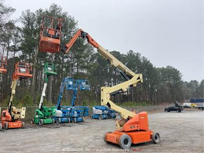 2011 JLG E400AJPN 40' Electric Articulating Boom Lift Platform Aerial bidadoo
