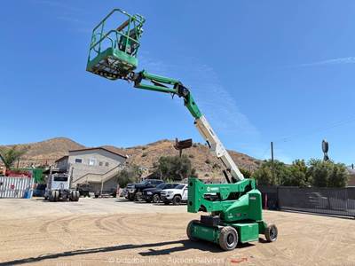2016 JLG E400AJPN 40' Electric Articulating Boom Lift Aerial Platform bidadoo