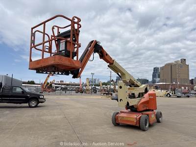 2015 JLG E400AJPN 40' Electric Articulating Boom Lift Aerial Platform bidadoo
