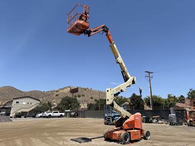 2015 JLG E400AJPN 40' Electric Articulating Boom Lift Man Aerial bidadoo
