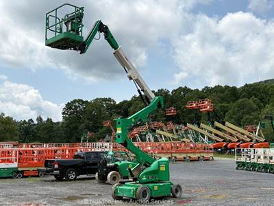 2014 JLG E400AJPN 40' Electric Articulating Boom Lift Platform Aerial bidadoo