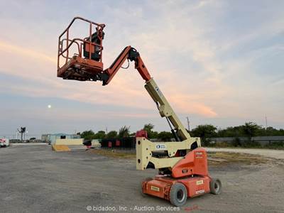 2014 JLG E400AJPN 40' Electric Articulating Boom Lift Platform Aerial bidadoo