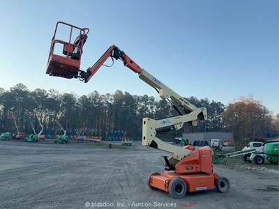 2014 JLG E400AJPN 40' Electric Articulating Boom Lift Aerial Platform bidadoo