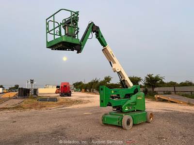 2014 JLG E400AJPN 40' Electric Articulating Boom Lift Man Aerial Manlift bidadoo