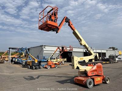 2017 JLG E400AJPN 40' Electric Articulating Boom Lift Aerial Platform bidadoo