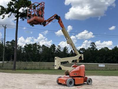 2017 JLG E400AJPN 40' Electric Articulating Boom Lift Man Aerial Jib bidadoo