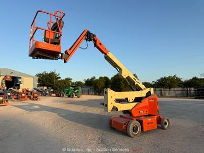 2016 JLG E400AJPN 40' Electric Articulating Boom Lift Platform Aerial bidadoo