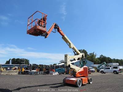 2014 JLG E400AJPN 40' Electric Articulating Boom Lift Man Aerial Jib bidadoo
