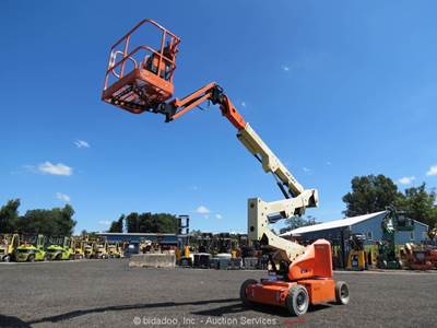 2014 JLG E400AJPN 40' Electric Articulating Boom Lift Man Aerial bidadoo
