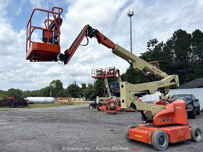 2013 JLG E400AJPN 40' Electric Articulating Boom Lift Platform Aerial bidadoo