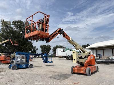 2013 JLG E400AJPN 40' Electric Articulating Boom Lift Aerial Platform bidadoo