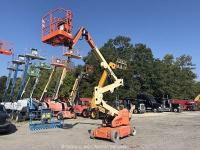 2013 JLG E400AJPN 40' Electric Articulating Boom Lift Aerial Platform bidadoo