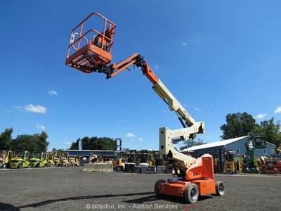 2014 JLG E400AJPN 40' Electric Articulating Boom Lift Man Aerial bidadoo