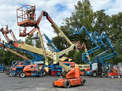 2014 JLG E400AJPN 40' Electric Articulating Boom Lift Man Aerial bidadoo