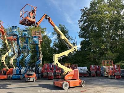 2013 JLG E400AJPN 40' Electric Articulating Boom Lift Aerial Manlift bidadoo