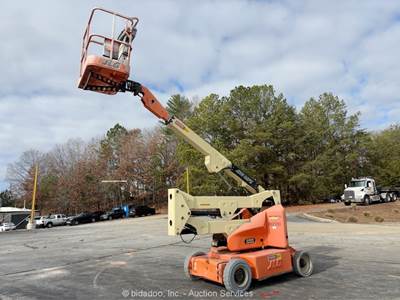2014 JLG E400AN 40' Electric Articulating Boom Lift Man Aerial Platform bidadoo