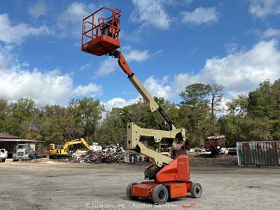 2014 JLG E400AN 40' Electric Articulating Boom Lift Man Aerial Manlift bidadoo