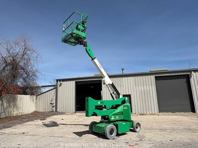 2015 JLG E400AN 40' Electric Articulating Boom Lift Man Aerial Platform bidadoo