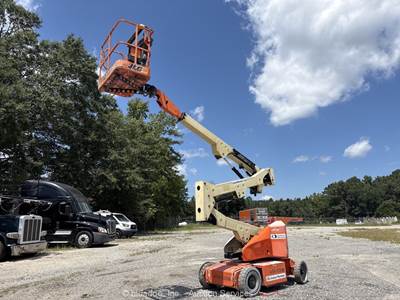 2014 JLG E400AN 40' Electric Articulating Boom Lift Man Aerial Platform bidadoo