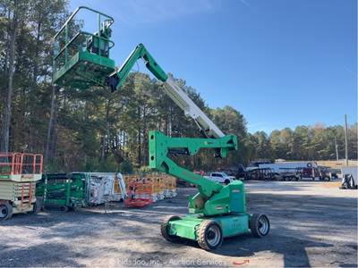 2011 JLG E450AJ 45’ Electric Articulating Boom Lift Man Aerial Platform bidadoo