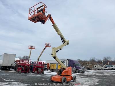 2015 JLG E450AJ 45' Electric Articulating Boom Lift Mobile Aerial Jib bidadoo