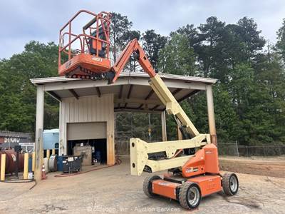 2011 JLG E450AJ 45' Electric Articulating Boom Lift Man Aerial bidadoo -Repair