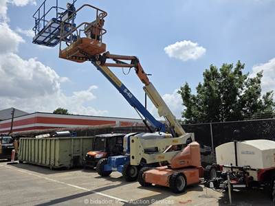 2014 JLG E450AJ 45' Electric Articulating Boom Lift Man Aerial -Parts/Repair