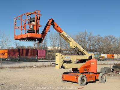 2015 JLG E450AJ 45' Electric Articulating Boom Lift Man Aerial Platform bidadoo