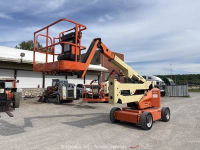 2014 JLG E450AJ 45' Electric Articulating Boom Lift Man Aerial Platform bidadoo