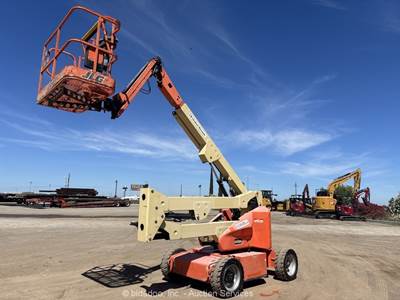 2016 JLG E450AJ 45' Electric Articulating Boom Lift Man Aerial Platform bidadoo