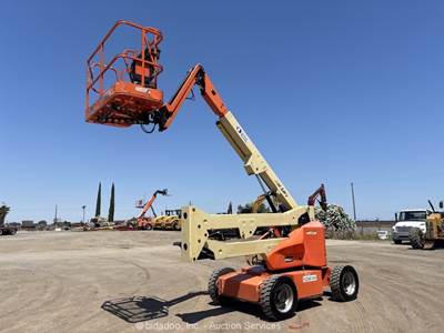 2016 JLG E450AJ  45' Electric Articulating Boom Lift Man Aerial bidadoo