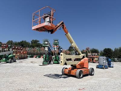 2014 JLG E450AJ 45' Electric Articulating Boom Lift Man Aerial Platform bidadoo