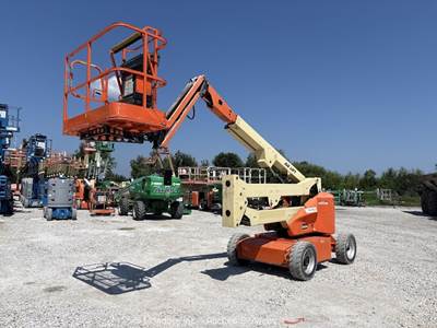 2016 JLG E450AJ 45' Electric Articulating Boom Lift Man Aerial Platform bidadoo
