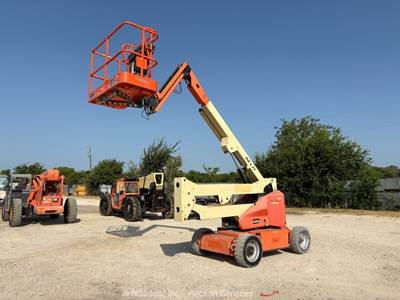 2014 JLG E450AJ 45' Electric Articulating Boom Lift Man Aerial Platform bidadoo